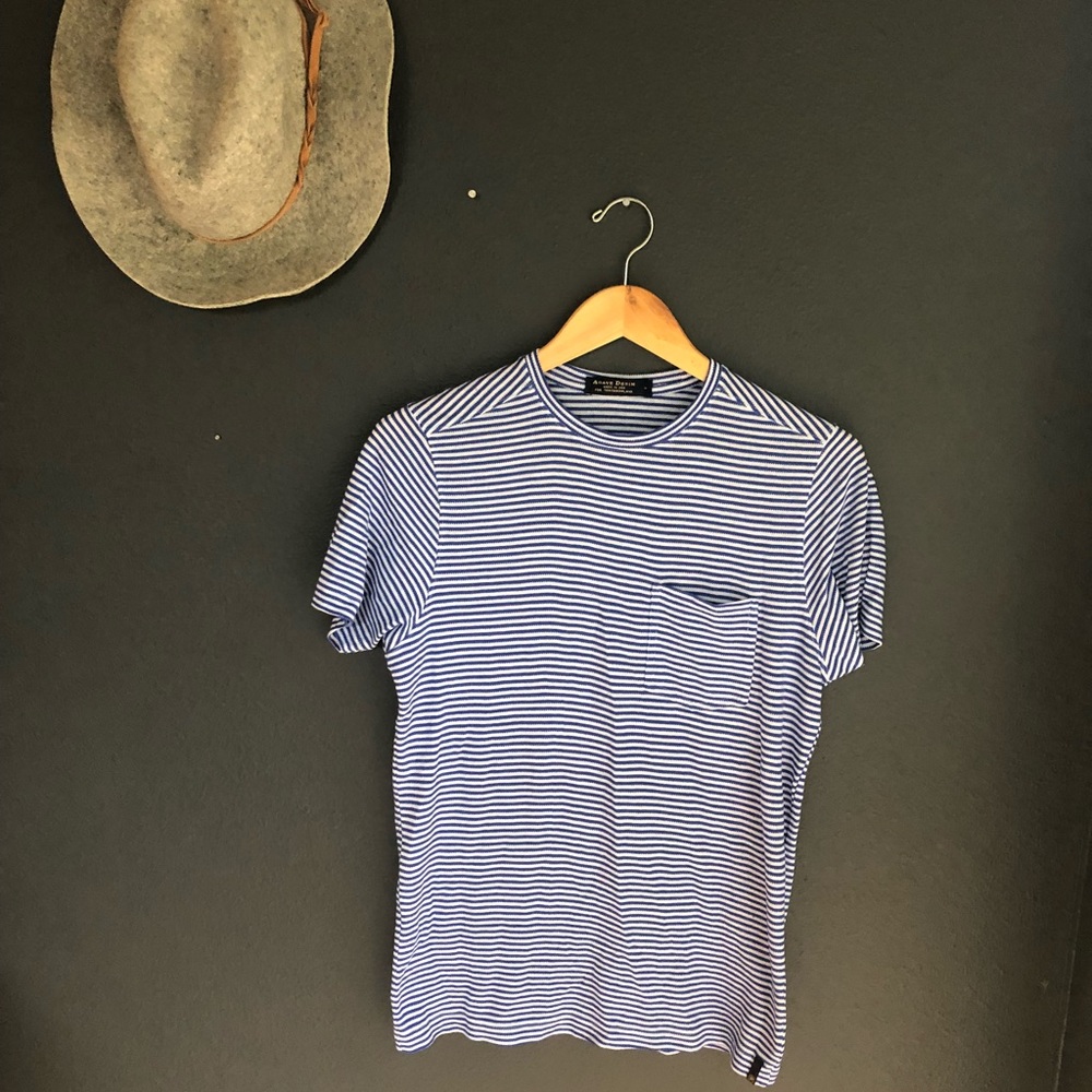 Agave Denim striped t shirt size Small